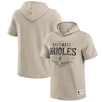 T-shirt à capuche pour homme Darius Rucker Collection by Fanatics, couleur beige, des Orioles de Baltimore
