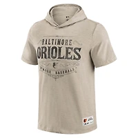 T-shirt à capuche pour homme Darius Rucker Collection by Fanatics, couleur beige, des Orioles de Baltimore