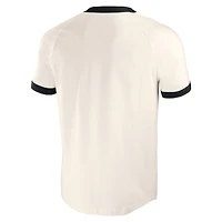 Men's Darius Rucker Collection by Fanatics White Baltimore Orioles Henley Raglan T-Shirt
