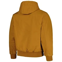 Men's Dunbrooke Brown Baltimore Orioles Dakota Work Full-Zip Hoodie Jacket