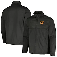 Veste entièrement zippée Dunbrooke Heather Black Baltimore Orioles Explorer pour hommes
