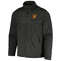 Men's Dunbrooke  Heather Black Baltimore Orioles Explorer Full-Zip Jacket