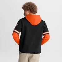 Men's Fanatics Black/Orange Baltimore Orioles Oversized Fire Speed​ Layered Hoodie