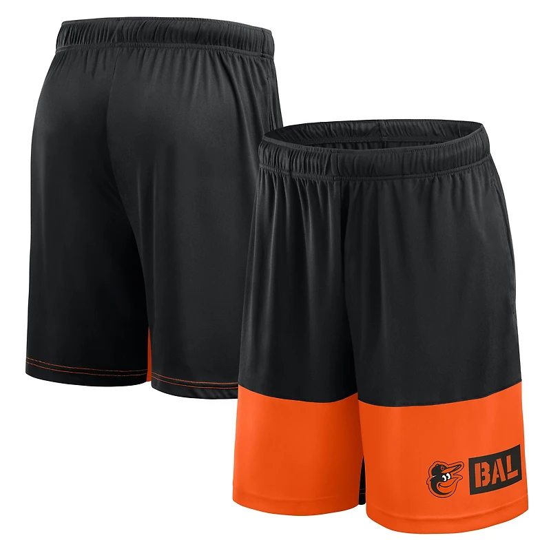 Men's Fanatics Black Baltimore Orioles Best of the Shorts