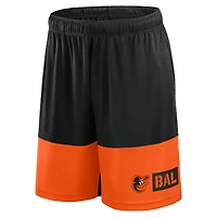 Short Fanatics noir pour homme des Baltimore Orioles, le meilleur du