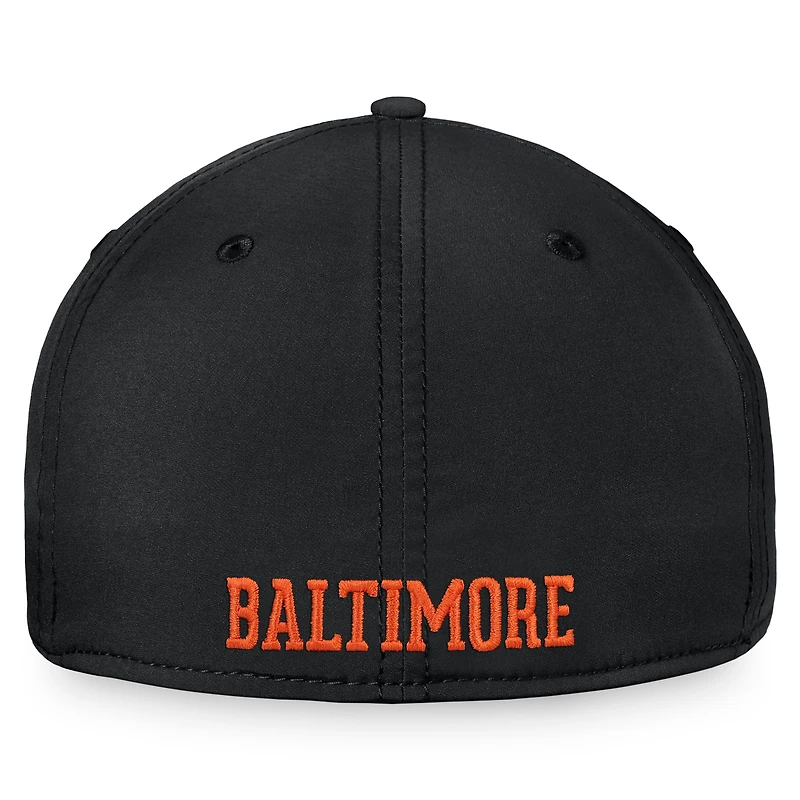 Men's Fanatics  Black Baltimore Orioles Core Flex Hat