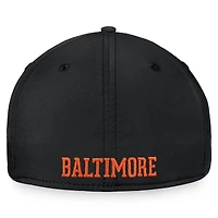 Men's Fanatics  Black Baltimore Orioles Core Flex Hat