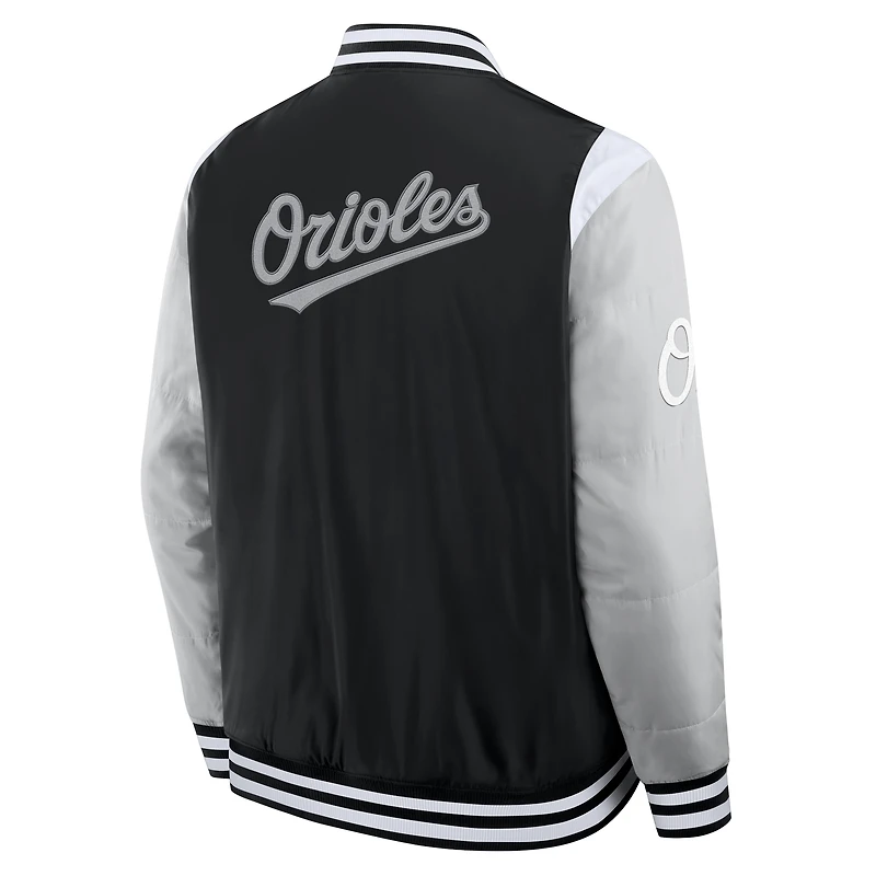 Men's Fanatics Black Baltimore Orioles Elements Elite Full-Snap Jacket