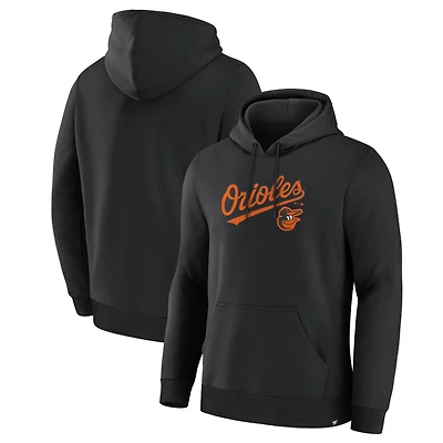 Men's Fanatics Black Baltimore Orioles Lock-Up Legacy Hoodie