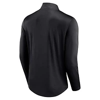 Men's Fanatics Black Baltimore Orioles Tough Minded Lightweight Quarter-Zip Pullover