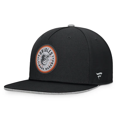 Men's Fanatics Black Baltimore Orioles Velo Snapback Hat