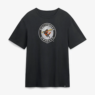 Men's Fanatics Black Baltimore Orioles Vintage Logo Legacy T-Shirt