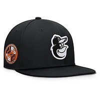 Men's Fanatics Black Baltimore Orioles Walk-Off Bullpen Snapback Hat