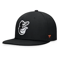 Men's Fanatics Black Baltimore Orioles Walk-Off Bullpen Snapback Hat