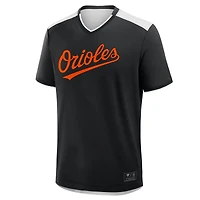 Men's Fanatics Black Baltimore Orioles Walk Off V-Neck T-Shirt