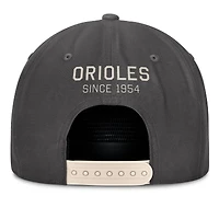 Men's Fanatics Charcoal Baltimore Orioles Closer Adjustable Hat
