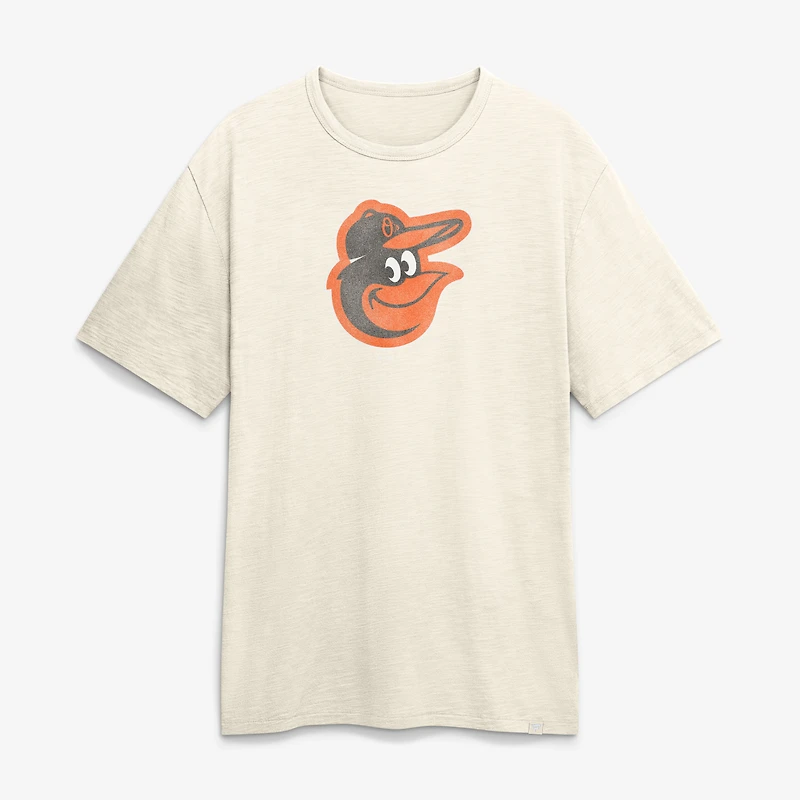 T-shirt Fanatics beige Baltimore Orioles Stadium Slub pour homme