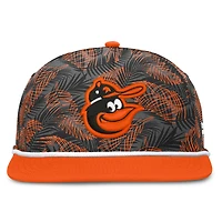 Men's Fanatics Gray/Orange Baltimore Orioles Spring Training Moon Golfer Adjustable Hat
