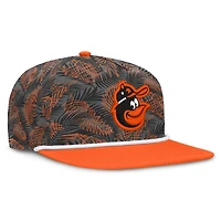 Men's Fanatics Gray/Orange Baltimore Orioles Spring Training Moon Golfer Adjustable Hat