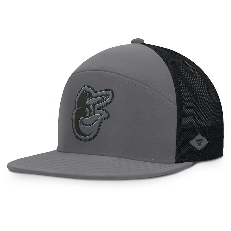 Men's Fanatics Gray Baltimore Orioles Fairweather Adjustable Hat