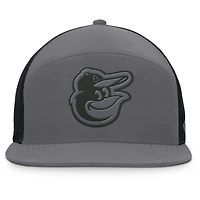 Men's Fanatics Gray Baltimore Orioles Fairweather Adjustable Hat