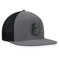 Men's Fanatics Gray Baltimore Orioles Fairweather Adjustable Hat