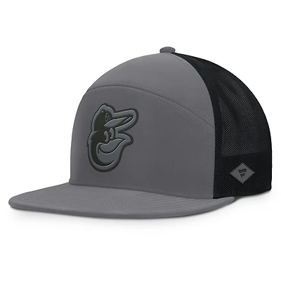 Men's Fanatics Gray Baltimore Orioles Fairweather Adjustable Hat