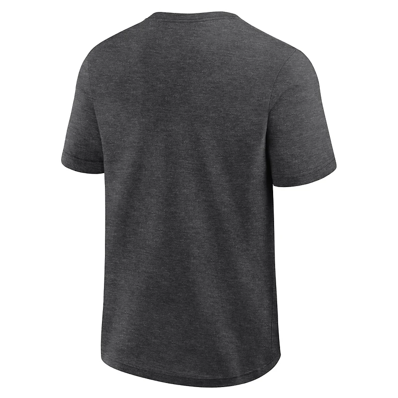 Men's Fanatics Heather Charcoal Baltimore Orioles Top Notch T-Shirt