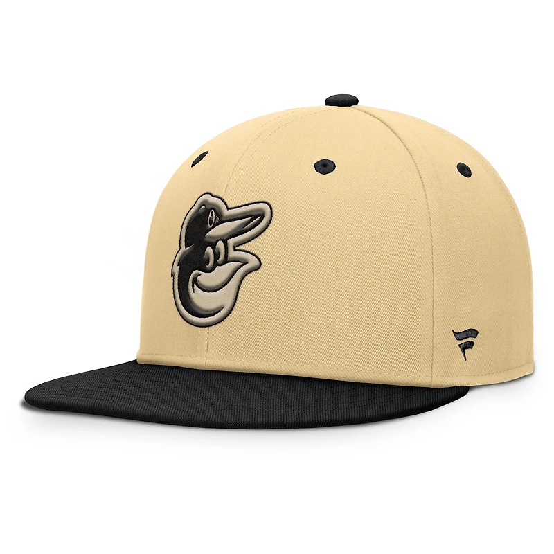 Men's Fanatics Khaki Baltimore Orioles Duel Adjustable Hat