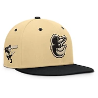Men's Fanatics Khaki Baltimore Orioles Duel Adjustable Hat