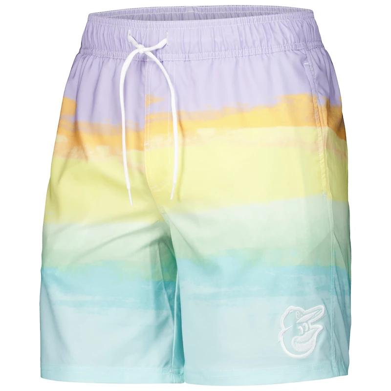 Short de bain G-III Sports by Carl Banks Baltimore Orioles Perfect Game Volley pour hommes