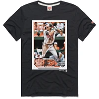 T-shirt homme hommage à Gunnar Henderson, carte de baseball Topps Baltimore Orioles, en mélange trois matières