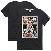 T-shirt homme hommage à Gunnar Henderson, carte de baseball Topps Baltimore Orioles, en mélange trois matières