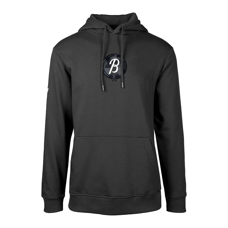 Sweat à capuche noir Baltimore Orioles City Connect Podium Core 2.0 pour homme Levelwear