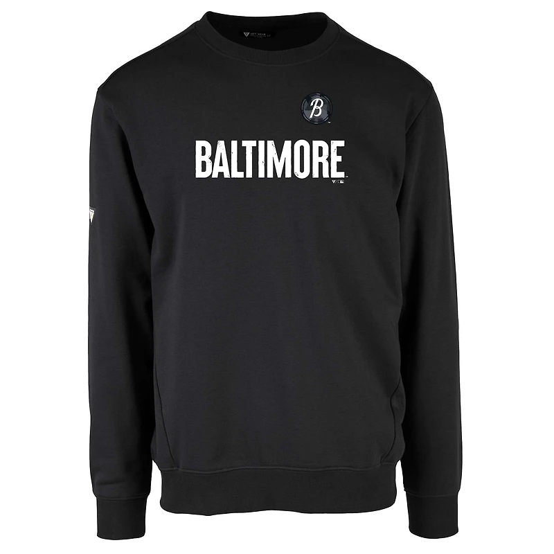 Sweat-shirt à capuche noir Baltimore Orioles City Connect Zane Core pour homme Levelwear