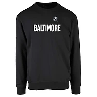 Sweat-shirt à capuche noir Baltimore Orioles City Connect Zane Core pour homme Levelwear
