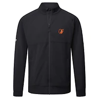Men's Levelwear  Black Baltimore Orioles Form Insignia 2.0 Full-Zip Jacket