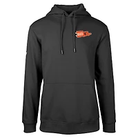 Sweat à capuche noir Baltimore Orioles Podium Rafters pour homme Levelwear