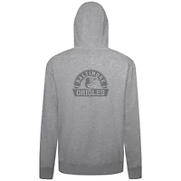 Men's Levelwear Baltimore Orioles Podium Banner Arch Full-Zip Hoodie