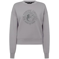 Sweat-shirt gris à enfiler en éponge pour homme des Baltimore Orioles de Levelwear