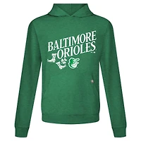 Sweat à capuche manches longues pour homme avec bottes relais de la Saint-Patrick des Baltimore Orioles Levelwear vert