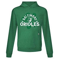 Sweat à capuche manches longues pour homme Levelwear Green Baltimore Orioles St. Patrick's Day Relay Shamrock