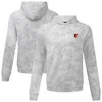 Sweat à capuche Blender Insignia 2.0 blanc des Baltimore Orioles pour homme de Levelwear