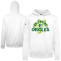 Men's Levelwear Baltimore Orioles St. Patrick's Day Podium Shamrock Pullover Hoodie
