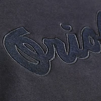 Sweat-shirt à col rond en polaire Phantom noir des Orioles de Baltimore Mitchell & Ness pour homme