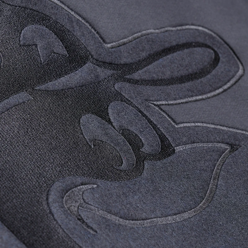 Sweat à capuche polaire Phantom noir Mitchell & Ness pour homme