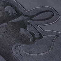 Sweat à capuche polaire Phantom noir Mitchell & Ness pour homme