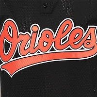Maillot d'entraînement au bâton en maille Mitchell & Ness Cal Ripken Jr. noir Baltimore Orioles Cooperstown pour hommes