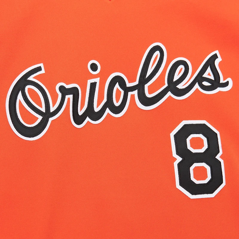 Maillot de retour authentique Mitchell & Ness Cal Ripken Jr. Orange Baltimore Orioles 2001 Cooperstown Collection pour hommes