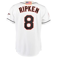 Men's Mitchell & Ness Cal Ripken White Baltimore Orioles Home Authentic Jersey